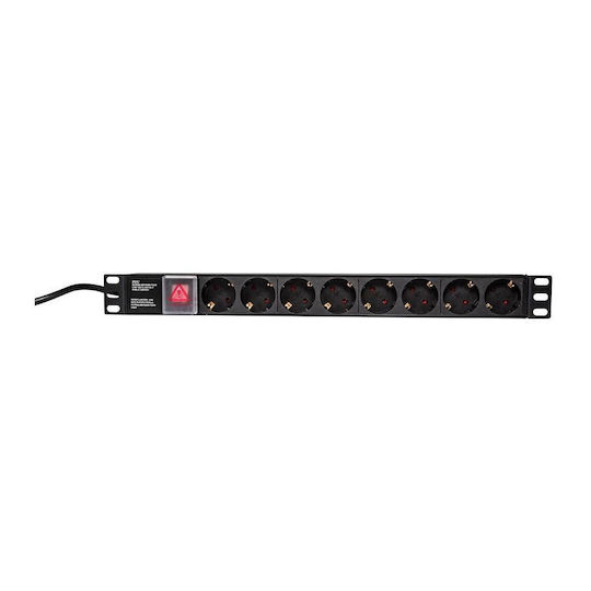LogiLink Rack Power Strip PDU8C01 1Stück