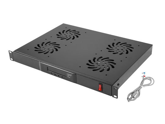 Lanberg Rack Fan AK-1503-B 1 Piece