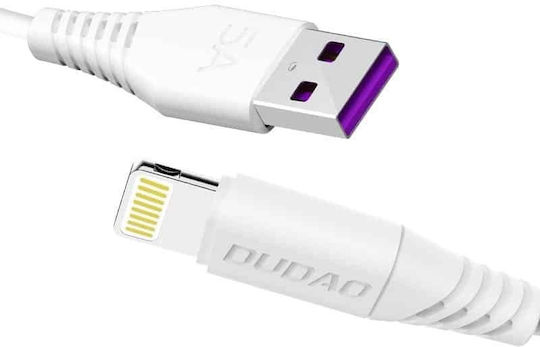 Dudao USB-A to Lightning Cable White 2m