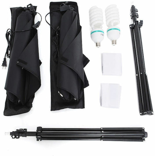 Set Iluminare Softbox Diat Xl2 2 Becuri 1350w 22.000 Lumeni