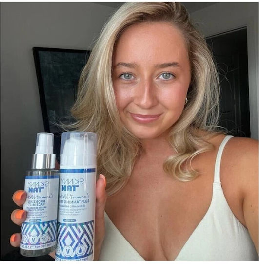 Skinny Tan Coconut Water Tanning Self Tanning Mist Σώματος Medium 150ml
