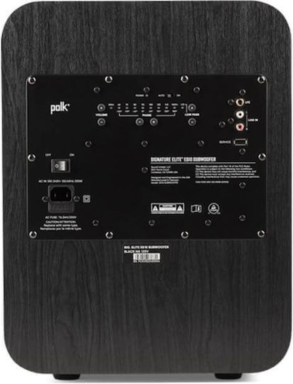 Polk Audio SIGS10SUBELBK Autoîntăritor Subwoofer cu Difuzor 10" 200W Negru