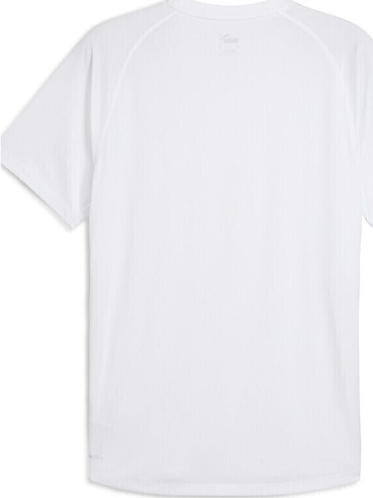 Run Velocity Athletic T-shirt White