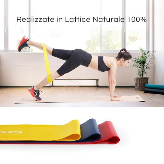 Head Resistance Bands Set 3pcs Multicolored