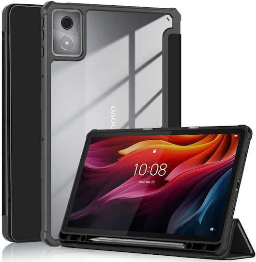 Flip Cover Rezistentă Negra (Lenovo Tab K11 Plus)