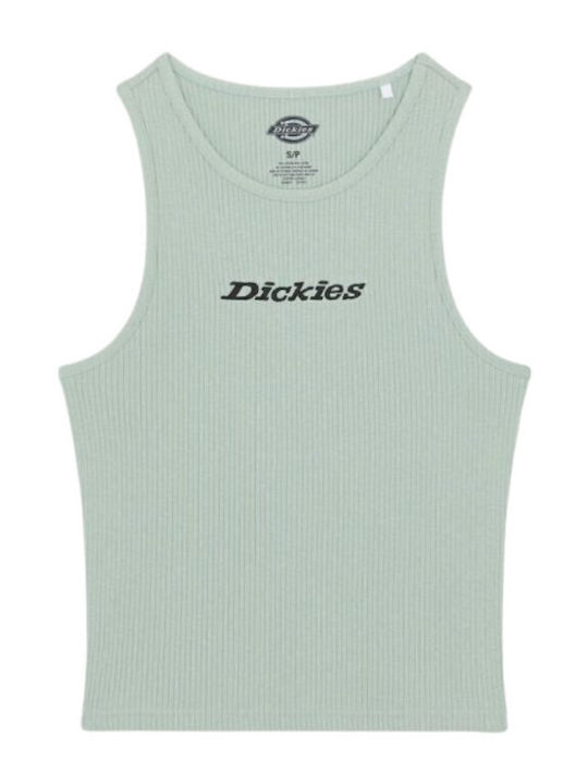 Women's Sleeveless Cotton Blouse Green
