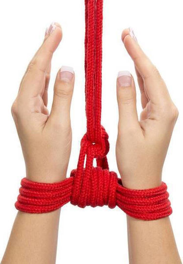Naughty Toys Σχοινί Δεσίματος Bdsm Σχοινί 5m σε Κόκκινο Χρώμα