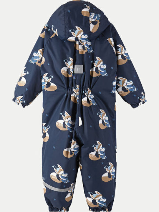 Reima Baby Bodysuit for Going Out Long-Sleeved Navy