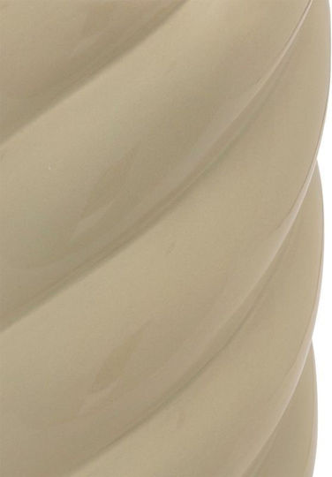 Pakketo Vază Ceramică Bej Φ12xÎ25cm