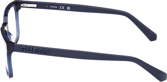 Guess Transparent Plastic Eyeglass Frame GU50187 090