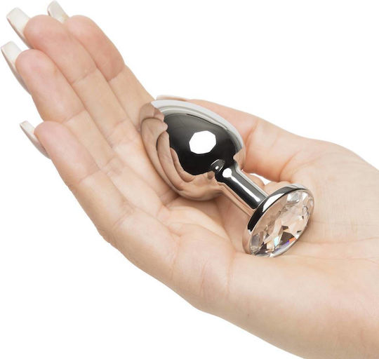 Naughty Toys Πρωκτική Σφήνα Medium Ασημί