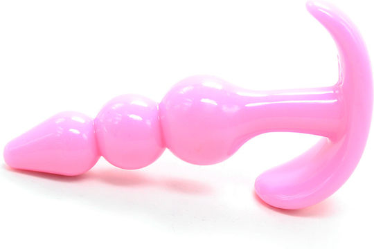 Naughty Toys Πρωκτική Σφήνα Small Ροζ 9cm