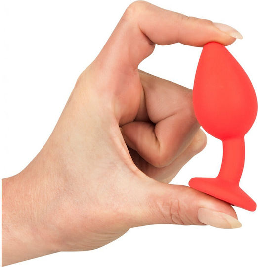 Naughty Toys Πρωκτική Σφήνα Small Κόκκινη