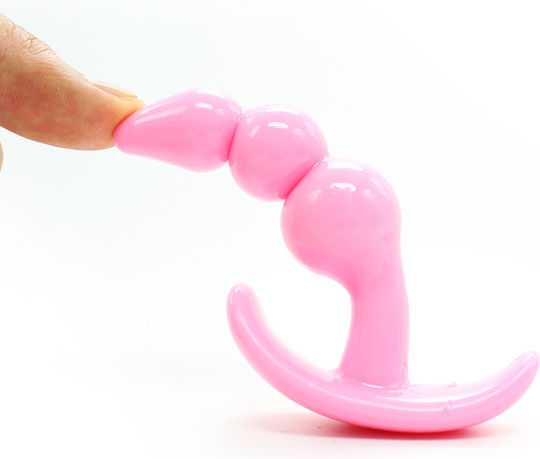 Naughty Toys Πρωκτική Σφήνα Small Ροζ 9cm
