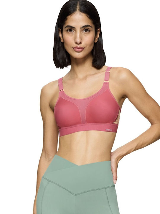 Triaction Extreme Lite N Ex Athletic Athletic Bra with Light Padding without Underwire Coral
