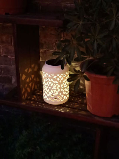 Lustră Decorativă Lampion Alb