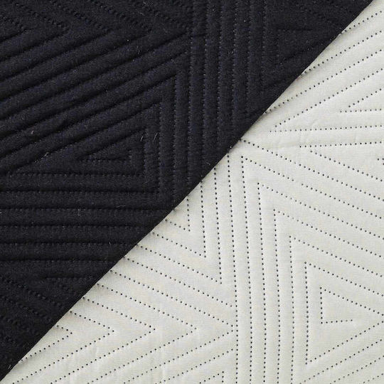 Boreas Tagesdecke Übergröße Schwarz 220x240cm