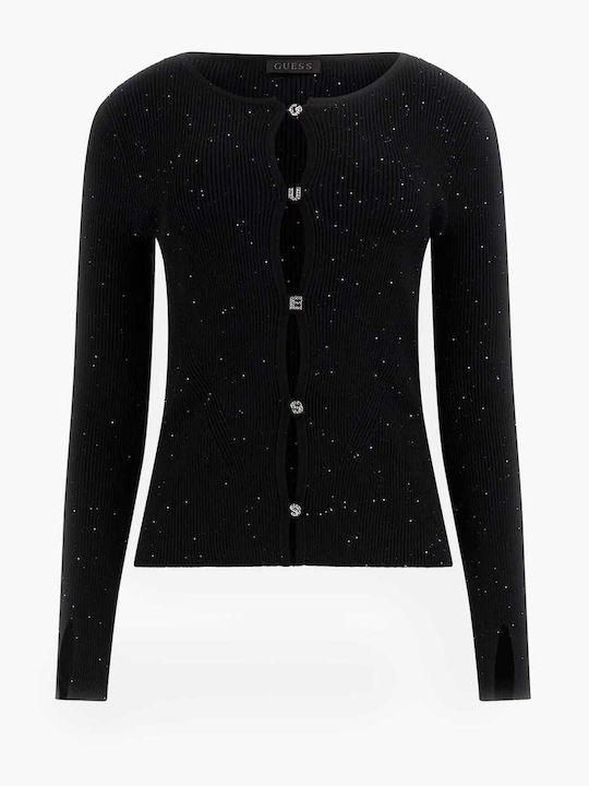 Guess Women's Knitted Cardigan Black