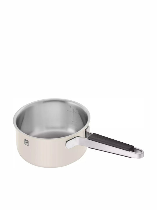Zwilling J.A. Henckels Pure Σετ Μαγειρικά Σκεύη από Ανοξείδωτο Ατσάλι Beige 9τμχ