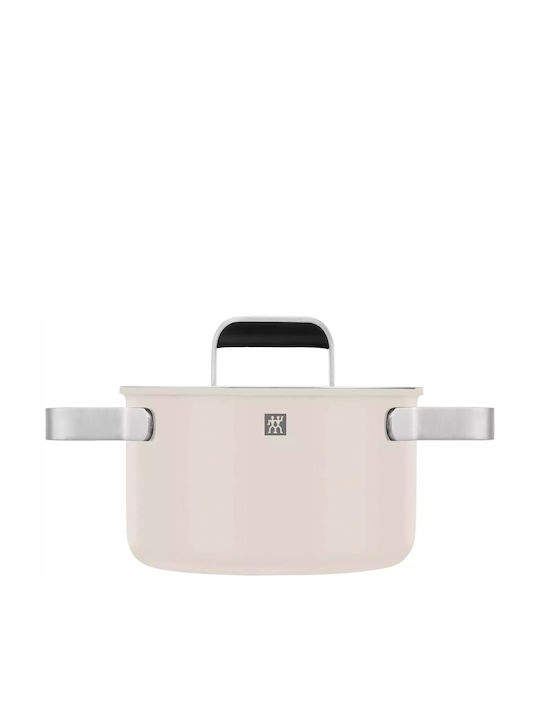 Zwilling J.A. Henckels Pure Σετ Μαγειρικά Σκεύη από Ανοξείδωτο Ατσάλι Beige 9τμχ