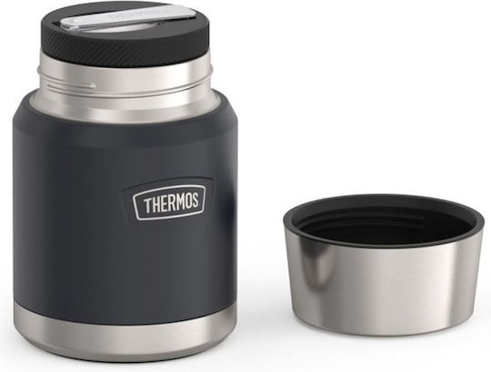 Thermos Δοχείο Φαγητού Inox Θερμός Γκρι 470ml