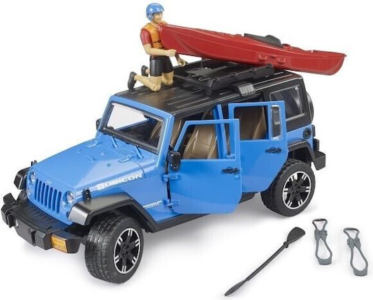 Bruder Jeep Wrangler Rubicon Toy Car 1:16 for 4+ Years