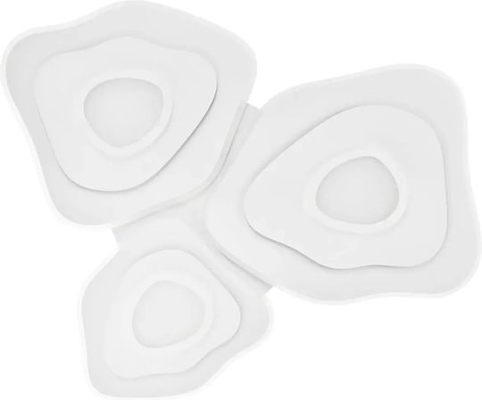Ceiling Mount Light White with Integrated LED