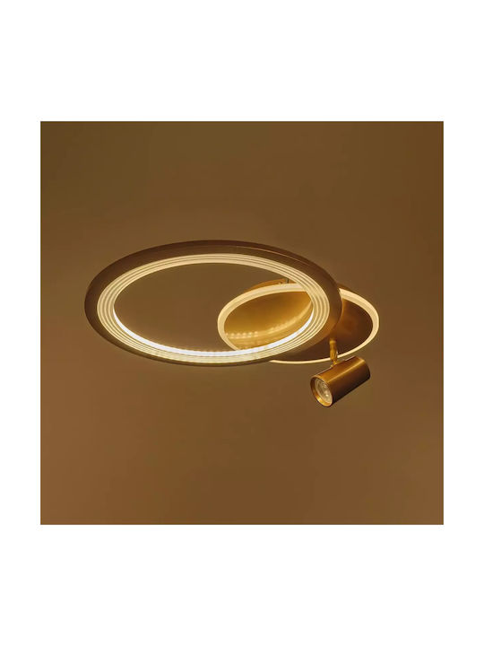 Deckenleuchte Gold mit Integrierter LED