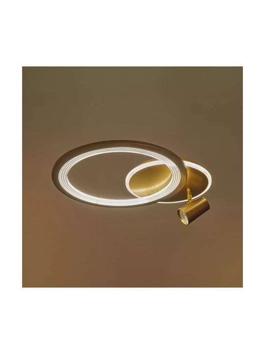 Deckenleuchte Gold mit Integrierter LED