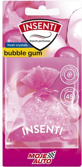 Moje Auto Car Air Freshener Tab Pendand Bubble Gum 20gr