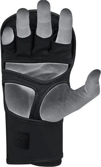 RDX Leather MMA Gloves Black
