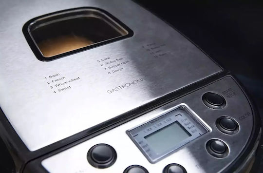 Gastronoma Bread Maker 18260001 12 Programs 800w