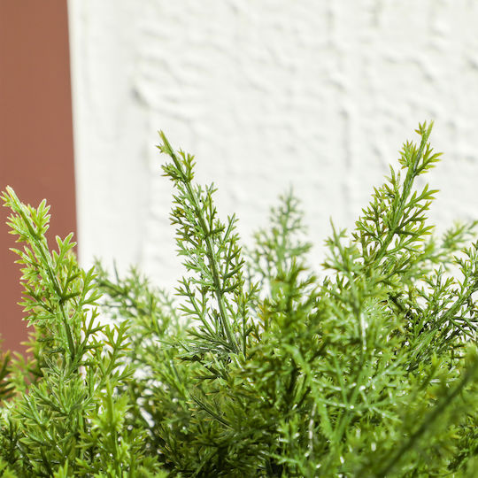 Homcom Künstliche Pflanze Zedernbaum Topf Inklusive Innen Außen Höhe 55 cm Grün 830-953v00gn