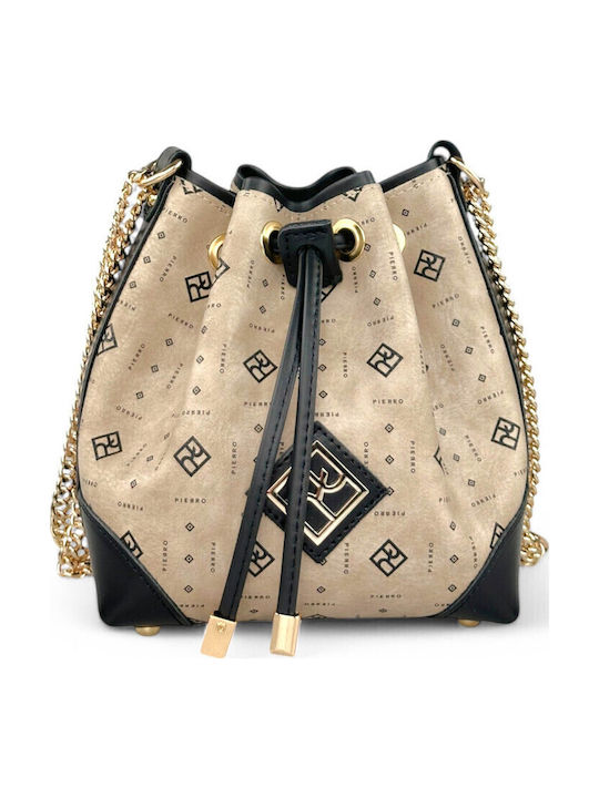 Women's Tabac Brown Drawstring Bag