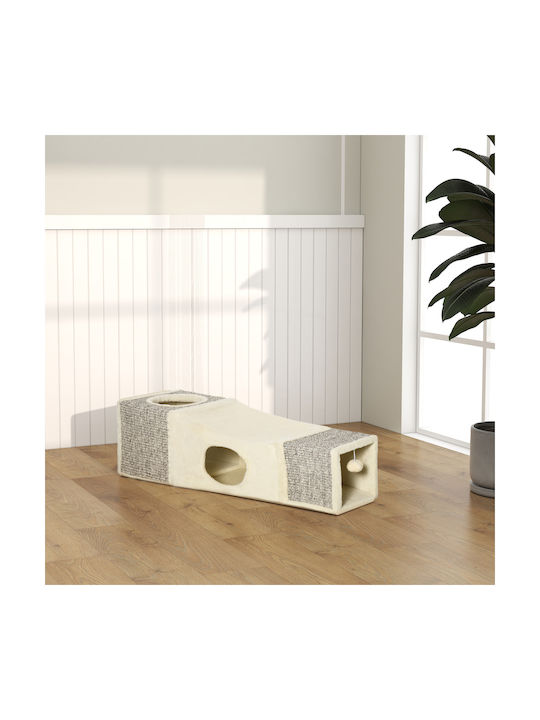 Pawhut Pisici Stâlp pentru zgâriat pisici Maro 30x34cm