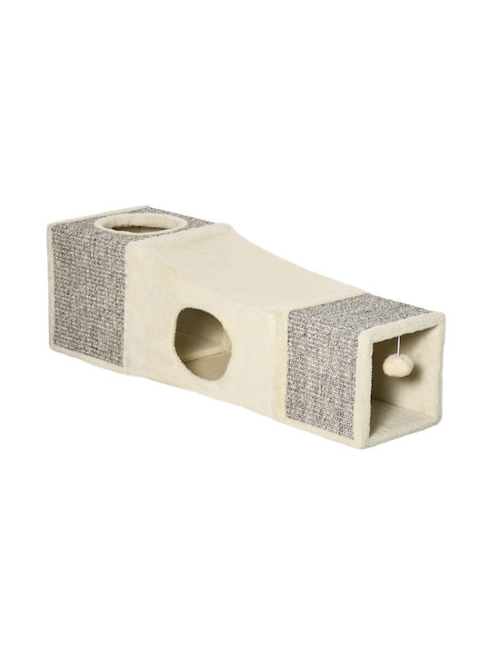 Pawhut Pisici Stâlp pentru zgâriat pisici Maro 30x34cm