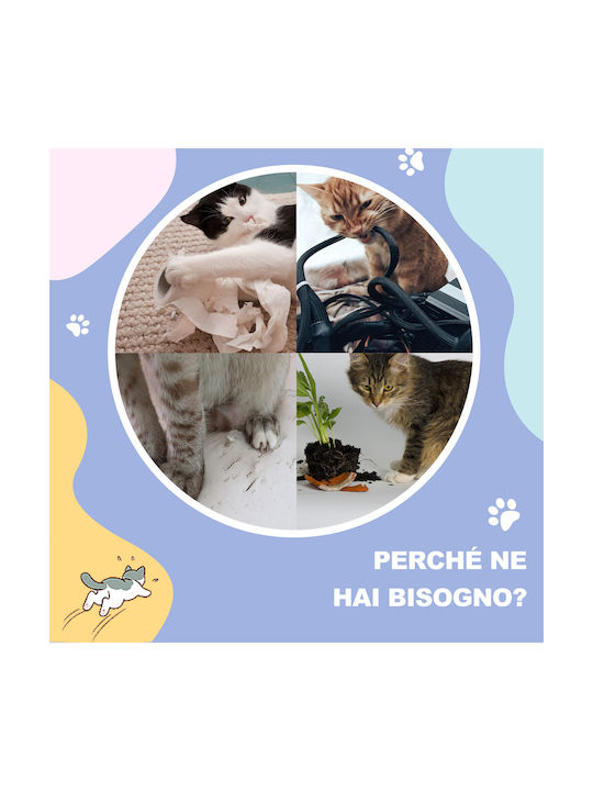Pawhut Pisici Stâlp pentru zgâriat pisici Maro 30x34cm