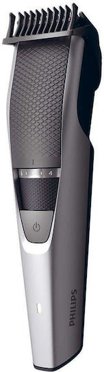 Philips Beardtrimmer Series 3000 Set Rechargeable Hair Clipper Silver BT3239/15
