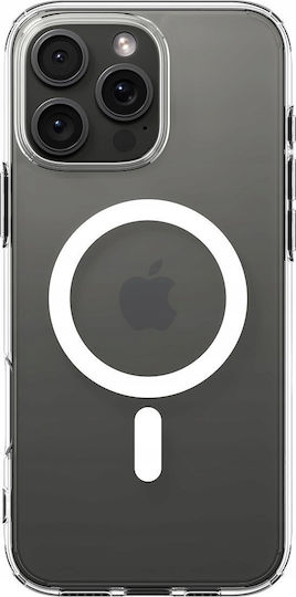 Spigen Crystal Hybrid Back Cover Σιλικόνης Λευκό (iPhone 16 Pro)