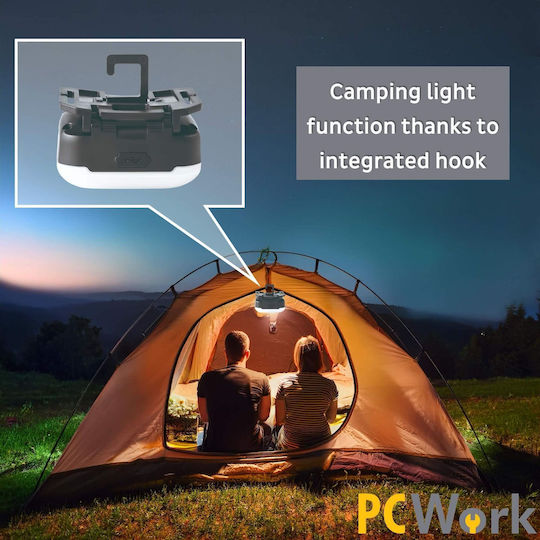 Pcwork Rechargeable Headlamp LED IPX4 with Maximum Brightness 200lm 10pcs Yellow