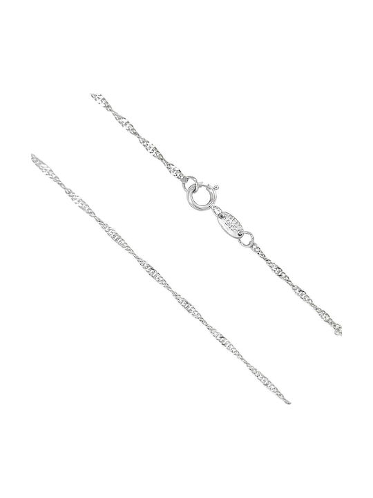 Xryseio White Gold Chain Neck 14K