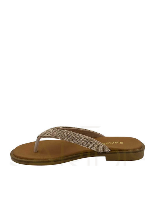 Sandale Casual Damă Din Piele Culoare Cupru