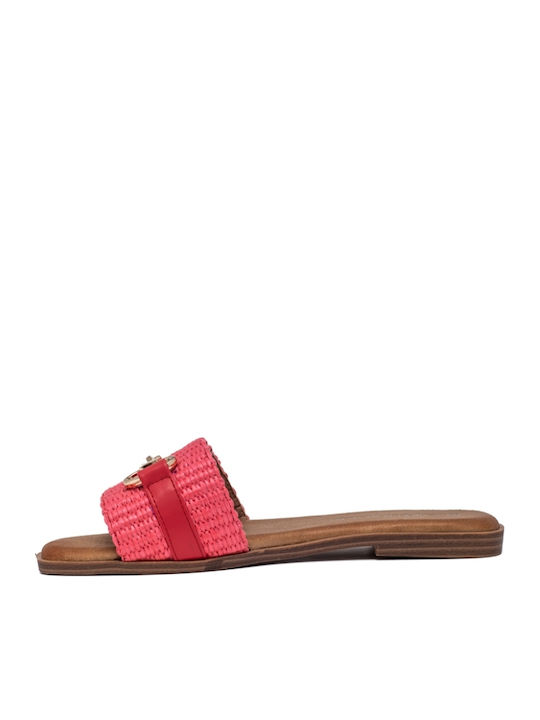 Women's Flat Sandals in Pink Color