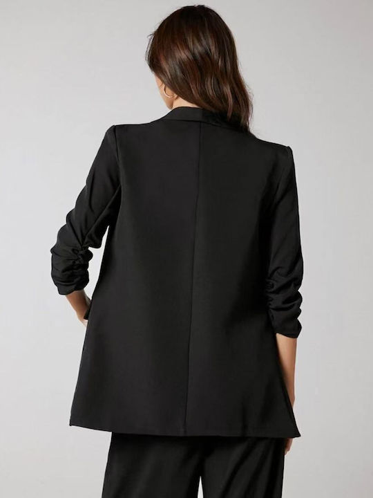 Pop Honey Damen Blazer Black