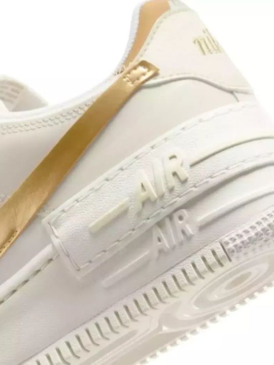 Air Force 1 Shadow Sneakers Beige