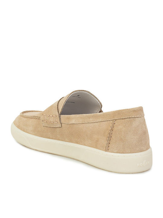 Mocasini barbati in Bej Culori