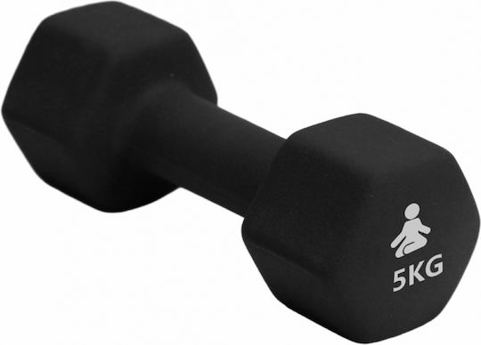 Fitpaddy Βαράκι Εξάγωνο από Νεοπρένιο 1 x 5kg