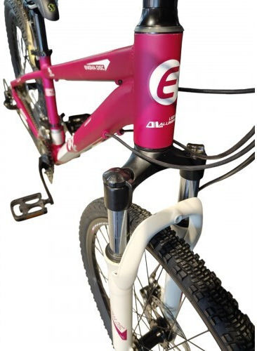 Energy Enigma 26" 2025 Μωβ Mountain Bike με Ταχύτητες και Μηχανικά Δισκόφρενα