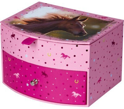 Schmuckkästchen Pferd Pink *12808*