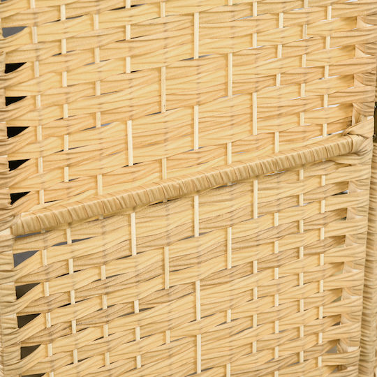 HomCom Διακοσμητικό Παραβάν Ξύλινο 135x180cm